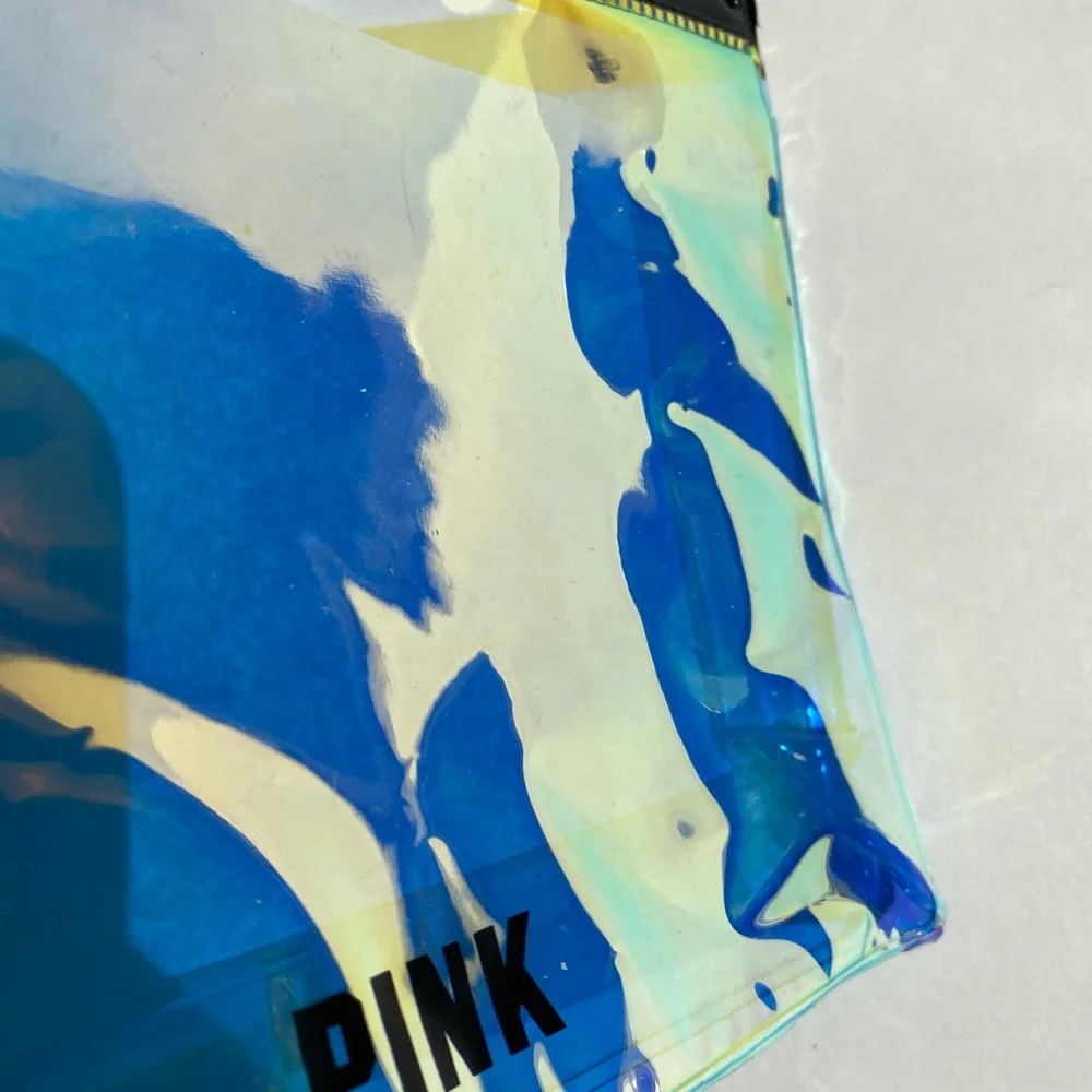 Pink iridescent small bag